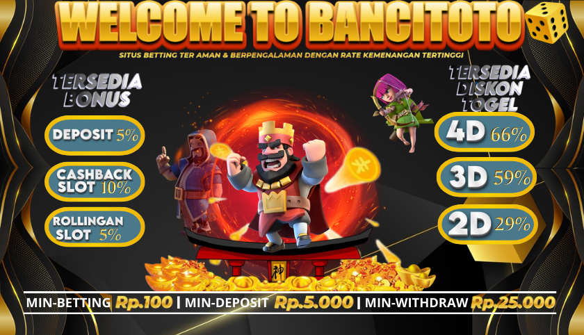 Bancitoto >> bo togel terpercaya hadiah 10 juta dan agen togel resmi